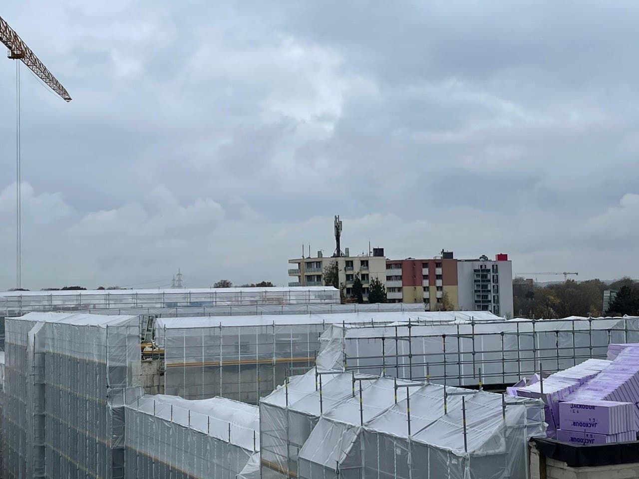 Gerüstplanen Montage - 26