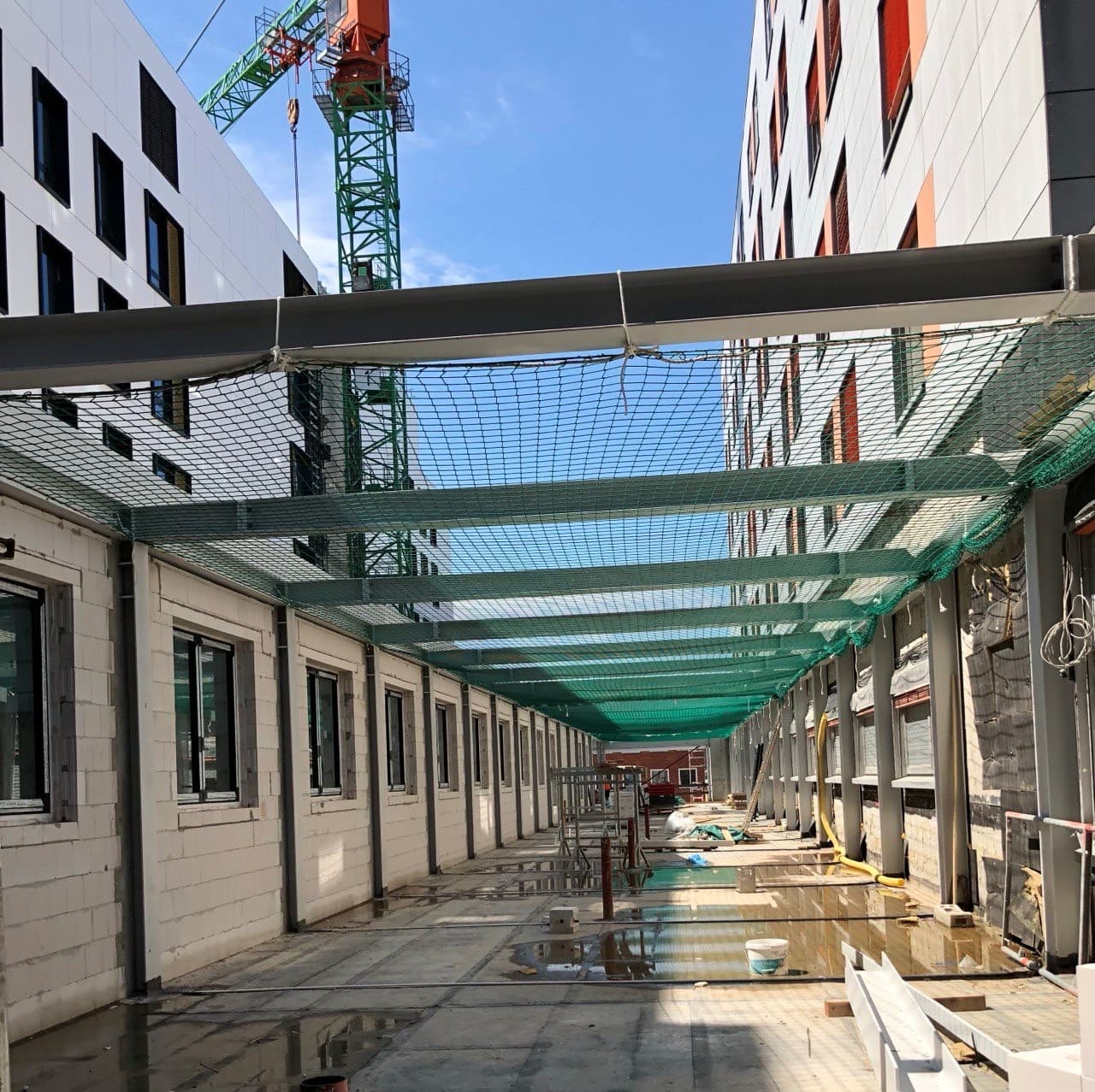 Safety Net Installation
